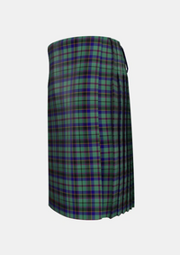Traditional_Stephenson_2_Tartan_517_kilt_left_image_with_pleated_design_and_adjustable_buckles_for_men
