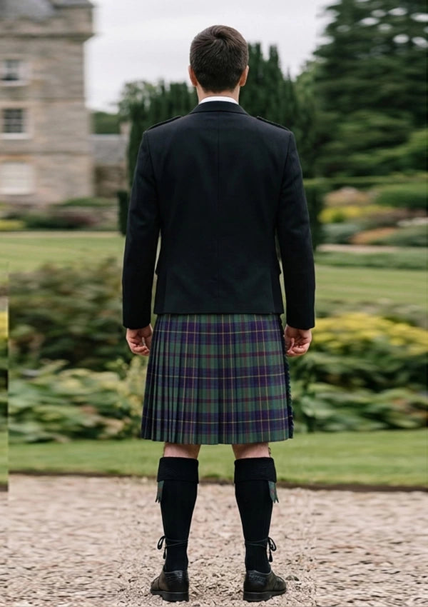 Traditional_Stephenson_Tartan_517_Kilt_and_Argyle_Jacket_Kilt_Outfit_back_image