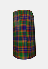 Traditional_Stevenson_tartan_left_image_with_pleated_design_and_adjustable_buckles_for_men