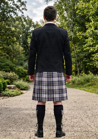 Traditional_Stewart_Dress_Blue_Tartan_Kilt_and_Argyle_Jacket_Kilt_Outfit_back_image