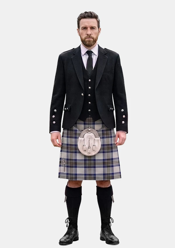 Traditional_Stewart_Dress_Blue_Tartan_Kilt_and_Argyle_Jacket_Kilt_Outfits_front_image