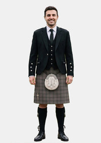 Traditional_Stewart_Grey_tartan_1632_Kilt_and_Argyle_Jacket_Kilt_Outfits_front_image
