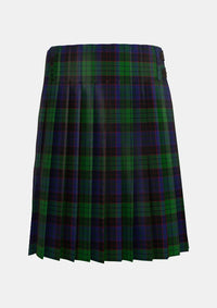 Traditional_Stewart_Old_Tartan_kilt_319_back_image_with_pleated_design_and_adjustable_buckles_for_men