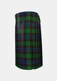 Traditional_Stewart_Old_Tartan_kilt_319_left_image_with_pleated_design_and_adjustable_buckles_for_men