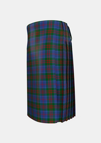 Traditional_Stewart_of_Appin_2_Tartan_428_kilt_left_image_with_pleated_design_and_adjustable_buckles_for_men