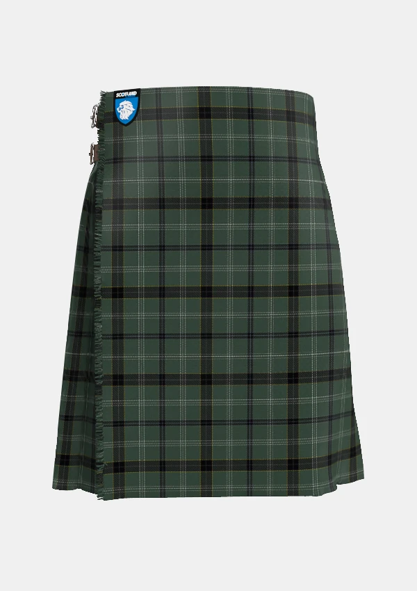 Traditional_Stirling_Castle_Tartan_kilt_front_image_with_pleated_design_and_adjustable_buckles_for_men