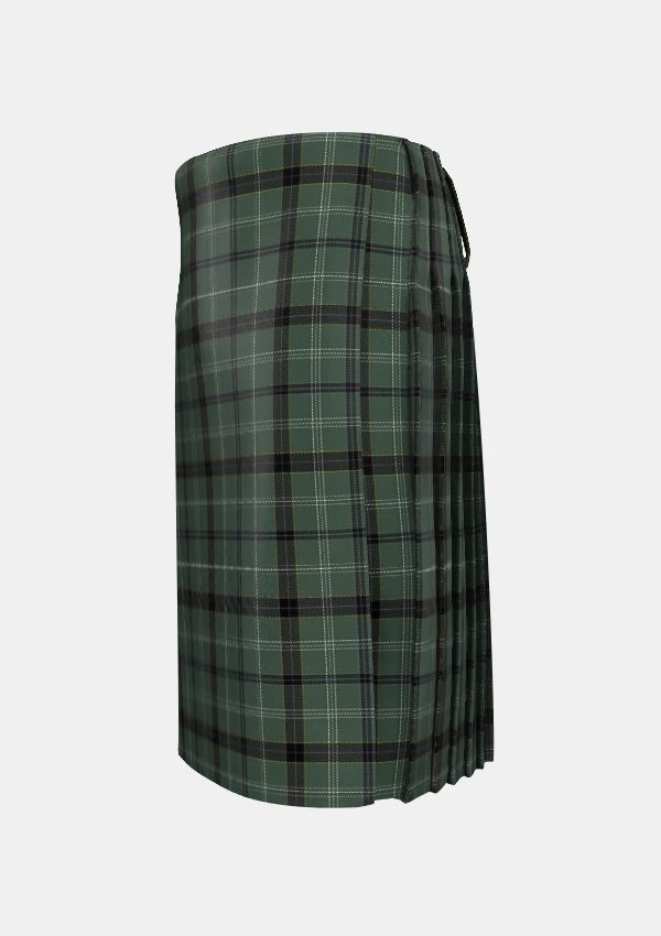 Traditional_Stirling_Castle_Tartan_kilt_left_image_with_pleated_design_and_adjustable_buckles_for_men