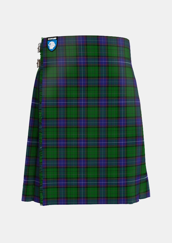 Traditional_Storrie_Tartan_3107_kilt_front_image_with_pleated_design_and_adjustable_buckles_for_men