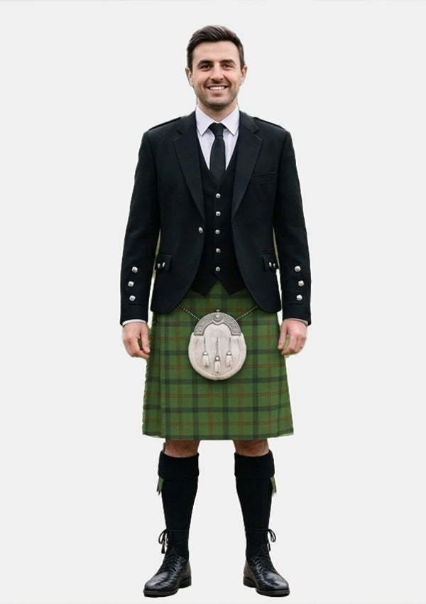 Traditional_Strachan_Hunting_tartan_13033_Kilt_and_Argyle_Jacket_Kilt_Outfits_front_image
