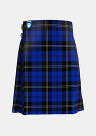Traditional_Swan_Tartan_kilt_5164_front_image_with_pleated_design_and_adjustable_buckles_for_men