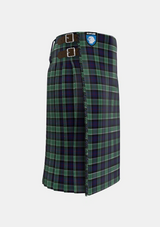 Traditional_Syme_Tartan_6376_kilt_right_image_with_pleated_design_and_adjustable_buckles_for_men