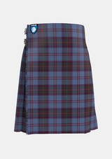 Traditional_Taggart_Tartan_kilt_10003_front_image_with_pleated_design_and_adjustable_buckles_for_men