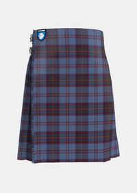 Traditional_Taggart_Tartan_kilt_10003_front_image_with_pleated_design_and_adjustable_buckles_for_men