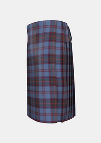 Traditional_Taggart_Tartan_kilt_10003_left_image_with_pleated_design_and_adjustable_buckles_for_men
