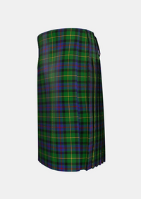 Traditional_Tait_tartan_5949_kilt_left_image_with_pleated_design_and_adjustable_buckles_for_men
