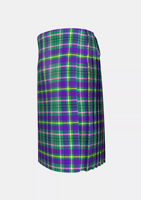 Traditional_Taylor_Weathered_Tartan_kilt_left_image_with_pleated_design_and_adjustable_buckles_for_men