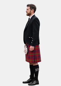 Traditional_Telfer_Tartan_10083_Kilt_and_Argyle_Jacket_Kilt_Outfits_left_image