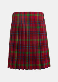 Traditional_Telfer_Tartan_kilt_back_image_with_pleated_design_and_adjustable_buckles_for_men