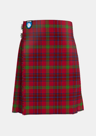 Traditional_Telfer_Tartan_kilt_front_image_with_pleated_design_and_adjustable_buckles_for_men