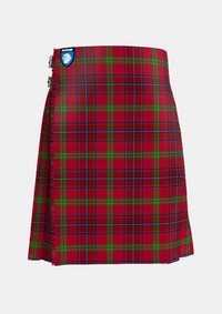 Traditional_Telfer_Tartan_kilt_front_image_with_pleated_design_and_adjustable_buckles_for_men
