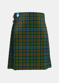 Traditional_Tennant_2_Tartan_1653_kilt_front_image_with_pleated_design_and_adjustable_buckles_for_men