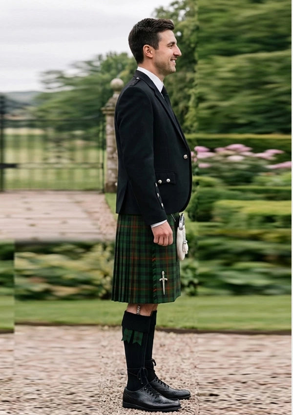 Traditional_Tennant_tartan_1110_Kilt_and_Argyle_Jacket_Kilt_Outfit_right_image