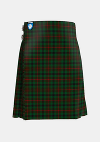 Traditional_Tennant_tartan_1110_front_image_with_pleated_design_and_adjustable_buckles_for_men