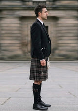 Traditional_Thompson_Grey_Tartan_3597_Kilt_and_Argyle_Jacket_Kilt_Outfit_right_image