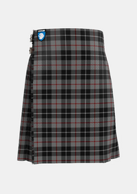 Traditional_Thompson_Grey_Tartan_3597_kilt_front_image_with_pleated_design_and_adjustable_buckles_for_men