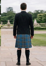 Traditional_Thomson_Dress_Blue_Tartan_Kilt_and_Argyle_Jacket_Kilt_Outfit_back_image