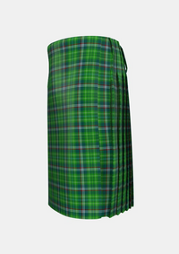 Traditional_Toshach_Tartan_2344_kilt_left_image_with_pleated_design_and_adjustable_buckles_for_men