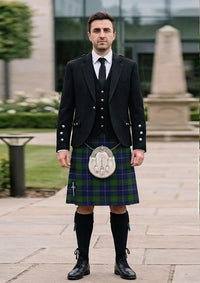 Traditional_Tulloch_Tartan_12015_Kilt_and_Argyle_Jacket_Kilt_Outfit_front_image