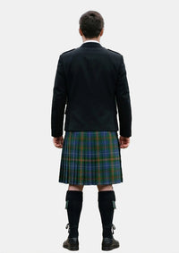 Traditional_Turnbull_Hunting_tartan_1714_Kilt_and_Argyle_Jacket_Kilt_Outfits_back_image