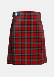 Traditional_Turner_tartan_6285_kilt_front_image_with_pleated_design_and_adjustable_buckles_for_men