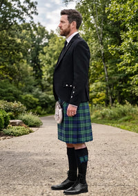 Traditional_Tweedside_Hunting_Tartan_163_Kilt_and_Argyle_Jacket_Kilt_Outfit_left_image