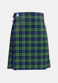 Traditional_Tweedside_Hunting_Tartan_kilt_front_image_with_pleated_design_and_adjustable_buckles_for_men