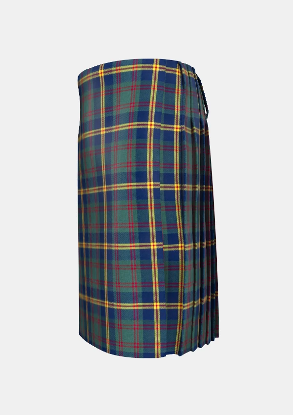 Traditional_US-Marine_Corp_Tartan_kilt_left_image_with_pleated_design_and_adjustable_buckles_for_men