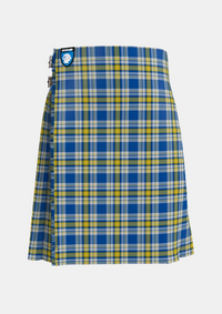 Traditional_Ukraine_Forever_Tartan_kilt_13468_front_image_with_pleated_design_and_adjustable_buckles_for_men