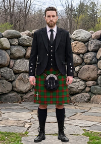 Traditional_Ulster_Red_Tartan_792_Kilt_and_Argyle_Jacket_Kilt_Outfit_front_image