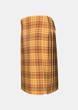 Traditional_Ulster_Tartan_kilt_Kilt_left_image_with_pleated_design_and_adjustable_buckles_for_men