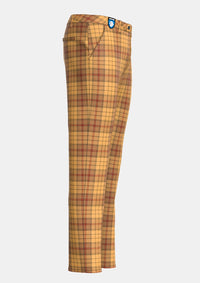 Maßgeschneiderte Lila Tartan Hose	
