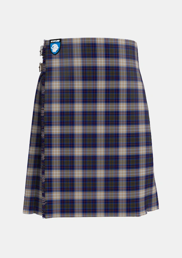 Traditional_Unidentified_Gordon_variant_Tartan_1730_kilt_front_image_with_pleated_design_and_adjustable_buckles_for_men