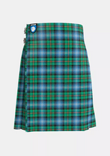 Traditional_Urquhart_Ancient_Tartan_kilt_front_image_with_pleated_design_and_adjustable_buckles_for_men