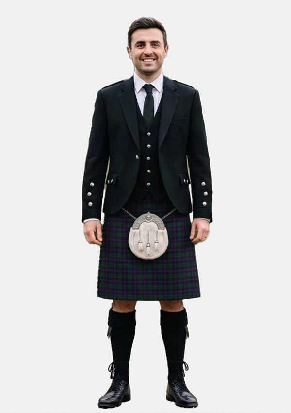 Traditional_Urquhart_tartan_1086_Kilt_and_Argyle_Jacket_Kilt_Outfits_front_image