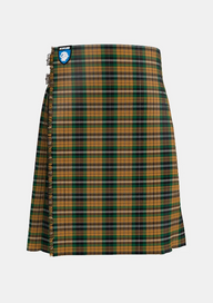 Traditional_Vaughan_Tartan_kilt_6168_front_image_with_pleated_design_and_adjustable_buckles_for_men
