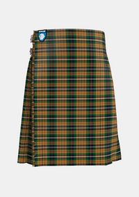 Traditional_Vaughan_Tartan_kilt_6168_front_image_with_pleated_design_and_adjustable_buckles_for_men