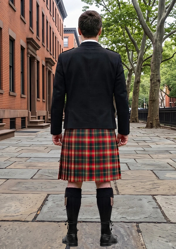 Traditional_Vegan_Tartan_12519_Kilt_and_Argyle_Jacket_Kilt_Outfit_back_image