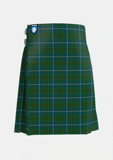 Traditional_Vipont_White_line_Tartan_1479_kilt_front_image_with_pleated_design_and_adjustable_buckles_for_men