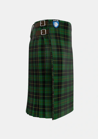 Traditional_Vipont_Yellow_line_Tartan_1491_kilt_right_image_with_pleated_design_and_adjustable_buckles_for_men