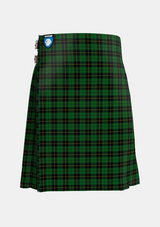 Traditional_Wallace_Hunting_Tartan_kilt_1101_front_image_with_pleated_design_and_adjustable_buckles_for_men